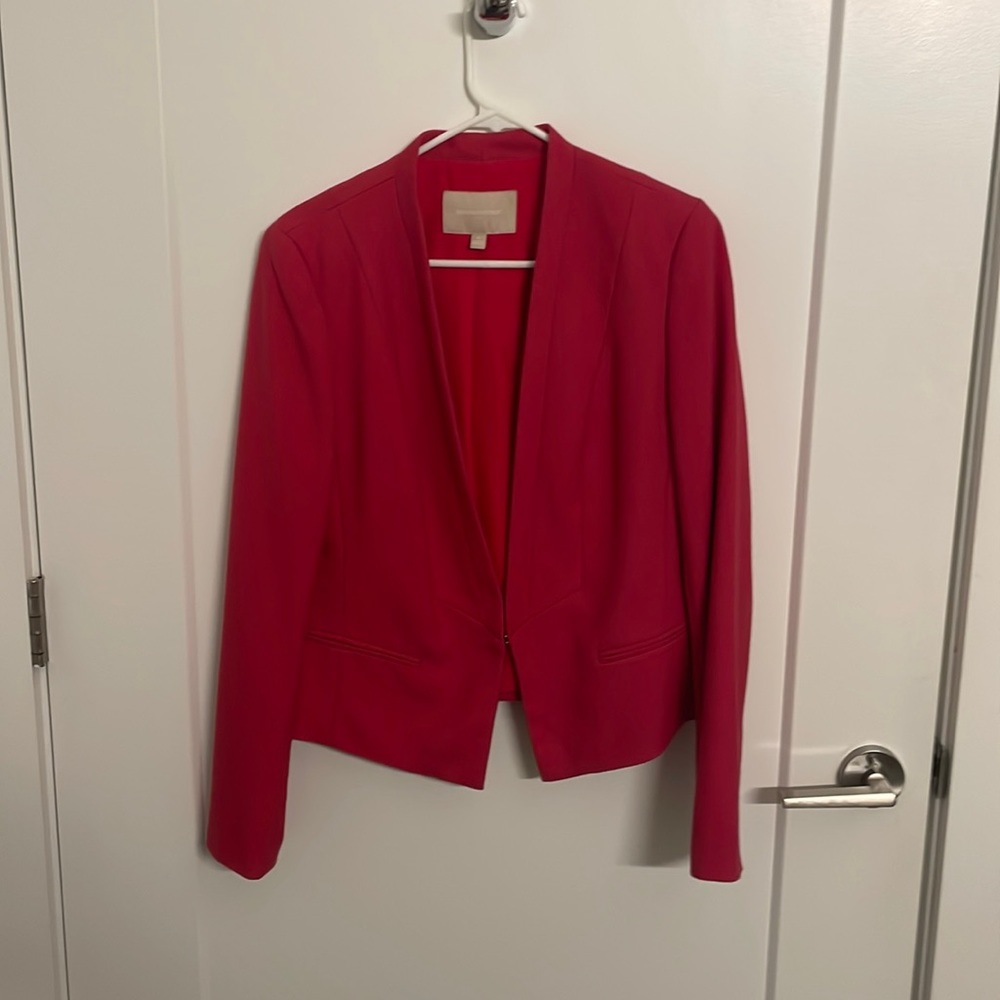 Like new! Banana republic pink blazer sz. 8